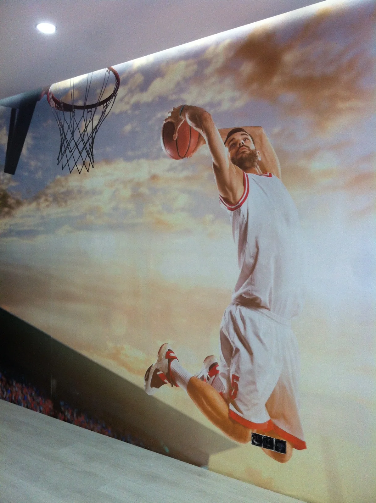Basketbol Posterli Genç Odası, görsel 1